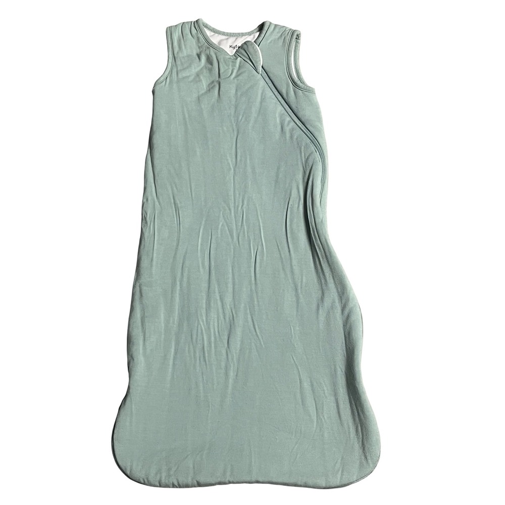 Kyte Baby Sleep Bag 1.0 TOG Sage Green Bamboo Rayon Wearable Blanket Size Small